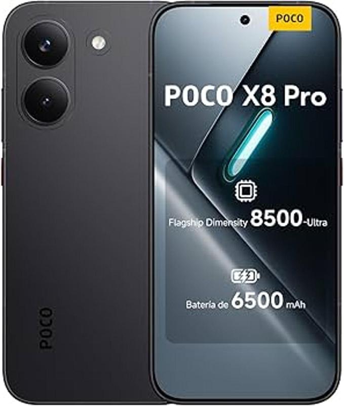 Poco X8 Pro 8GB 256GB Preto Smartphone 5G Global - Xiaomi Poco X8